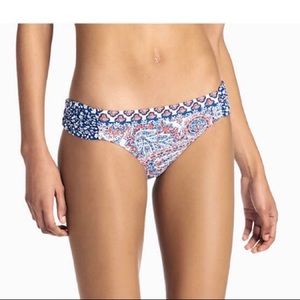 Lucky Brand “Hailey Paisley Hipster”Bikini Bottoms